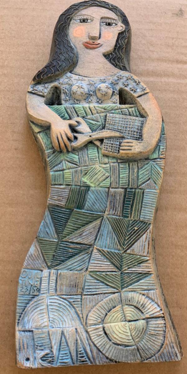 - a Ceramic by Hilke MacIntyre, measuring 25 x 10 cm (H x W) £90